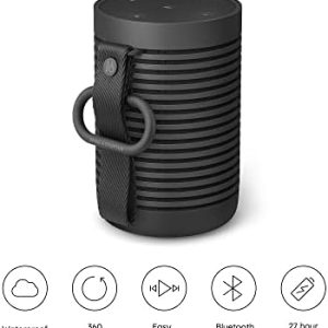Bang & Olufsen Beosound Explore – Wireless Portable Outdoor Bluetooth speaker, IP 67 Dustproof and Waterproof, Anthracite